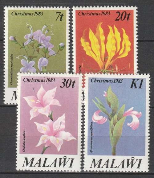 Malawi - 1983  - Christmas Flowers