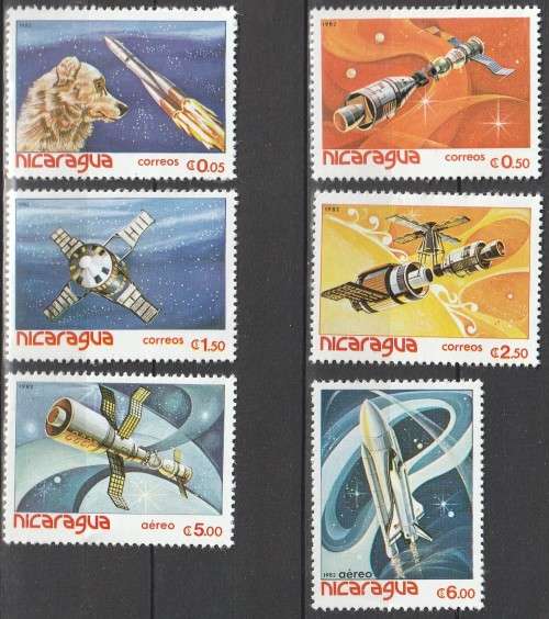 Nicaragua - 1982 - Satellites