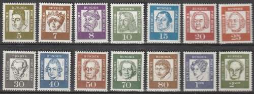 Germany Berlin - 1961 to 1962 - Portraits Definitive