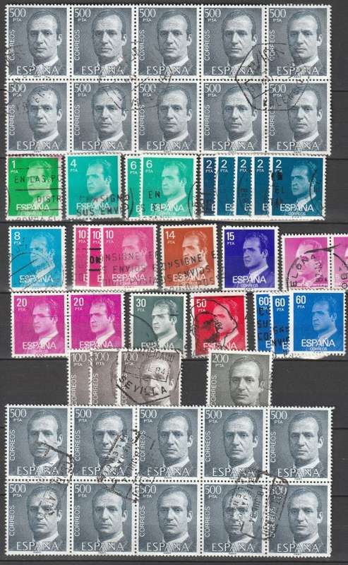 Spain - Various Years - King Juan Carlos
