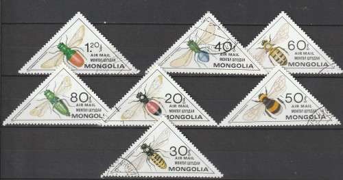 Mongolia - 1980 Airmail - Insects