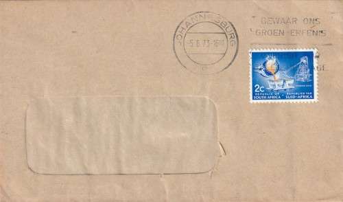 South Africa Republic and Union - Selection of Covers with Slogan Postmarks
