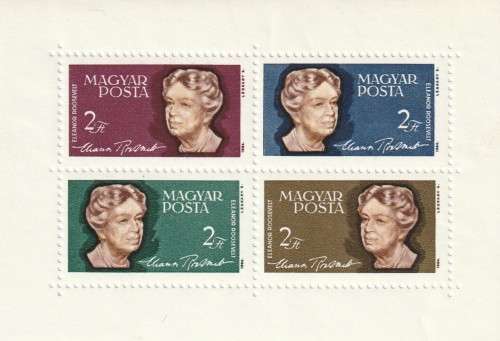 Hungary - 1964  - Eleanor Roosevelt