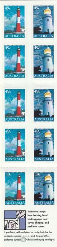 Australia - 2002 - Lighthouses Booklet