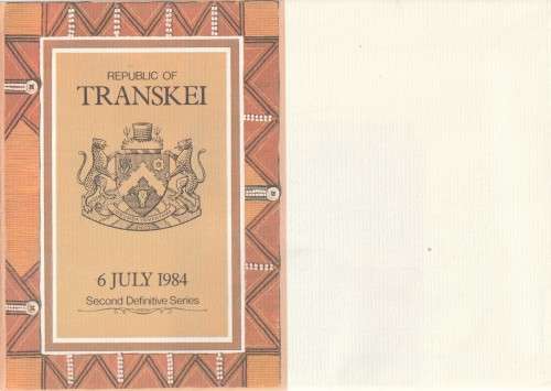 Transkei - 1984 - Second Definitive Folder Xhosa Culture