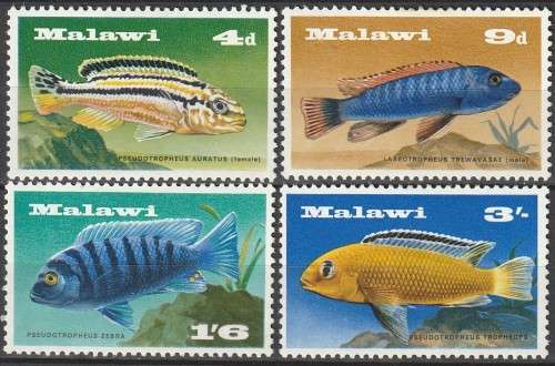 Malawi - 1967 - Fish of Lake Malawi