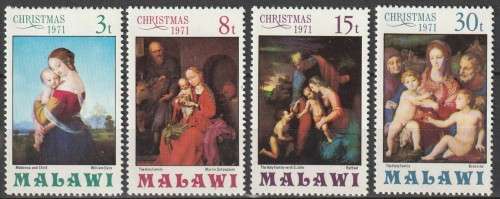Malawi - 1971 - Christmas Paintings