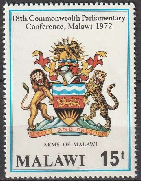 Malawi - 1972 - 8th Commonwealth Parliamentary Conference Konferenz Coat of Arms COA