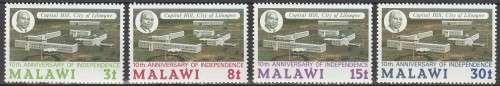 Malawi - 1974 - 10 Years Independence Capital Hill Lilongwe