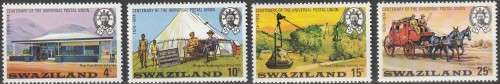 Swaziland - 1974 - UPU Universal Postal Union Centenary Horses Mules