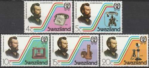 Swaziland - 1976 - 100 Years of the Telephone Alexander Graham Bell