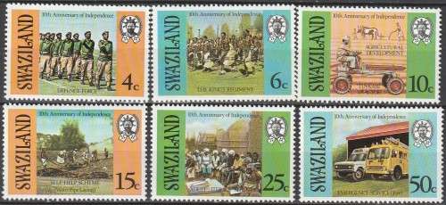 Swaziland - 1978 - 10 Years of Independence
