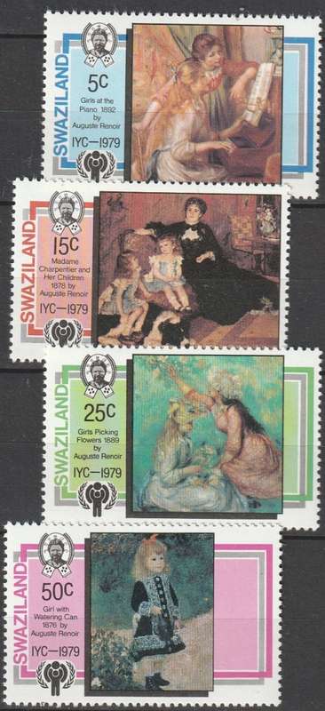 Swaziland - 1979 - International Year of the Child Renoir IYC