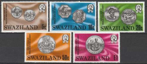 Swaziland - 1979 - Coinage Coins Currency
