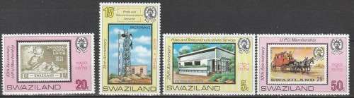 Swaziland - 1979 - Post and Telecommunications Service UPU Stamps on Stamps