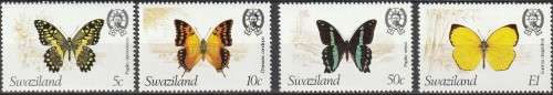 Swaziland - 1982 - Butterflies