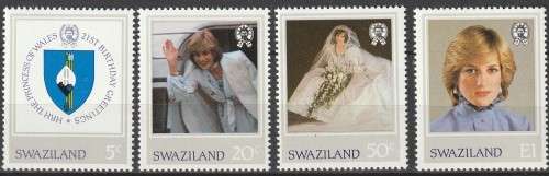 Swaziland - 1982 - Princess Diana 21st Birthday