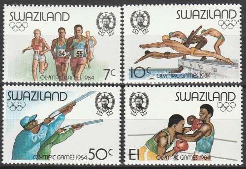Swaziland - 1984 - Summer Olympics Los Angeles