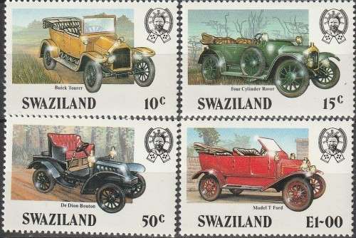 Swaziland - 1985 - Classic Automobiles Cars Automobile