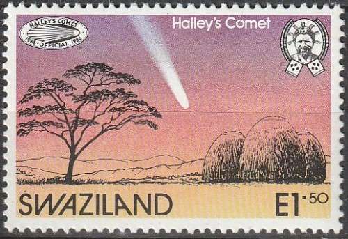 Swaziland - 1986 - Halley`s Halleys Comet