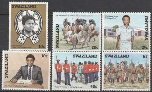 Swaziland - 1986 - Coronation of Crown Prince Makhosetive