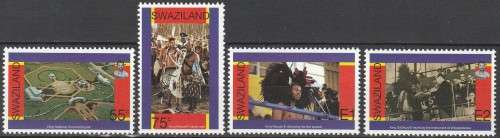 Swaziland - 1998 - 30 Years Independence King Mswati 30th Birthday