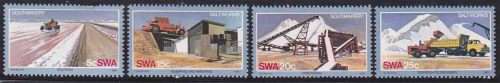 South West Africa SWA (now Namibia) - 1981 - Salt Mining Industry - Complete Set