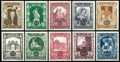 Austria - 1947 - Art Exhibition
