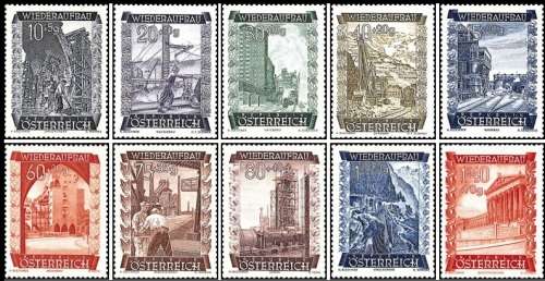 Austria - 1948 - Rebuilding Austria