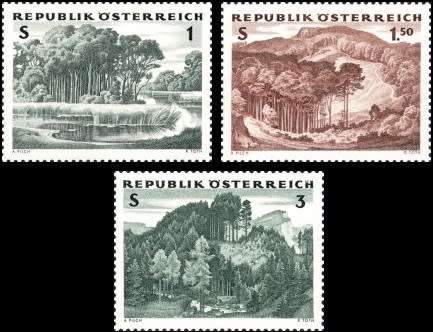 Austria - 1962 - Forests