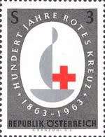 Austria - 1963 - 100th Anniversary of the Red Cross
