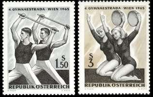 Austria - 1965 - 4th Gymnaestrada International Athletic Meet Vienna