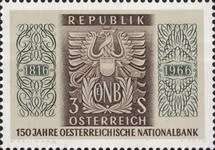 Austria - 1966 - Austrian National Bank 150th anniversary
