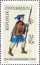 Austria - 1966 - Day of the stamp day