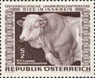 Austria - 1967 - The 100th Anniversary of the Ried Fair