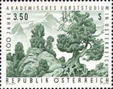 Austria - 1967 - 100th Anniversary of Academic Forestry Studies in Austria