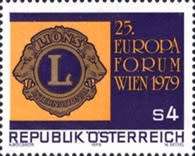 Austria - 1979 - 25th European Forum of the Lions Club Vienna