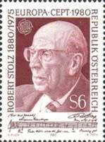 Austria - 1980 - Robert Stolz EUROPA CEPT