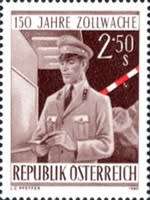 Austria - 1980 - Customs Service Sesquicentennial