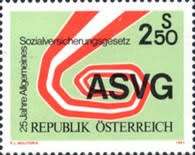 Austria - 1981 - 25th Anniversary of ASVG