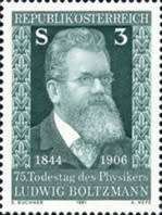 Austria - 1981 - 75th Anniversary of the Death of Ludwig Boltzmann