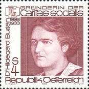 Austria - 1983 - 100th Anniversary of the Birth of Dr Hildegard Burjan