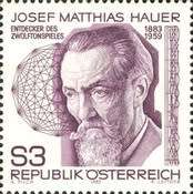 Austria - 1983 - 100th Birth Anniversary of Josef Matthias Hauer