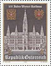 Austria - 1983 - Vienna Rathaus Centenary