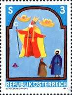Austria - 1983 - Youth Stamp - Child`s Drawing (St Nicholas)