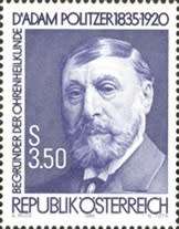 Austria - 1985 -150th Anniversary of Prof. Dr Adam Politzer