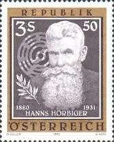 Austria - 1985 - 125th Anniversary of Hanns Horbiger
