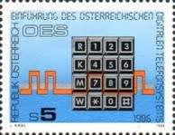 Austria - 1986 - Introduction of the Austrian Digital Telephone Network