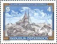Austria - 1986 - 100th Anniversary of the Observatory on the Sonnblick