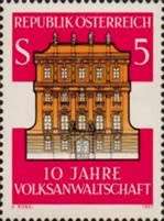 Austria - 1987 - 10th Anniversary of the Public Defender